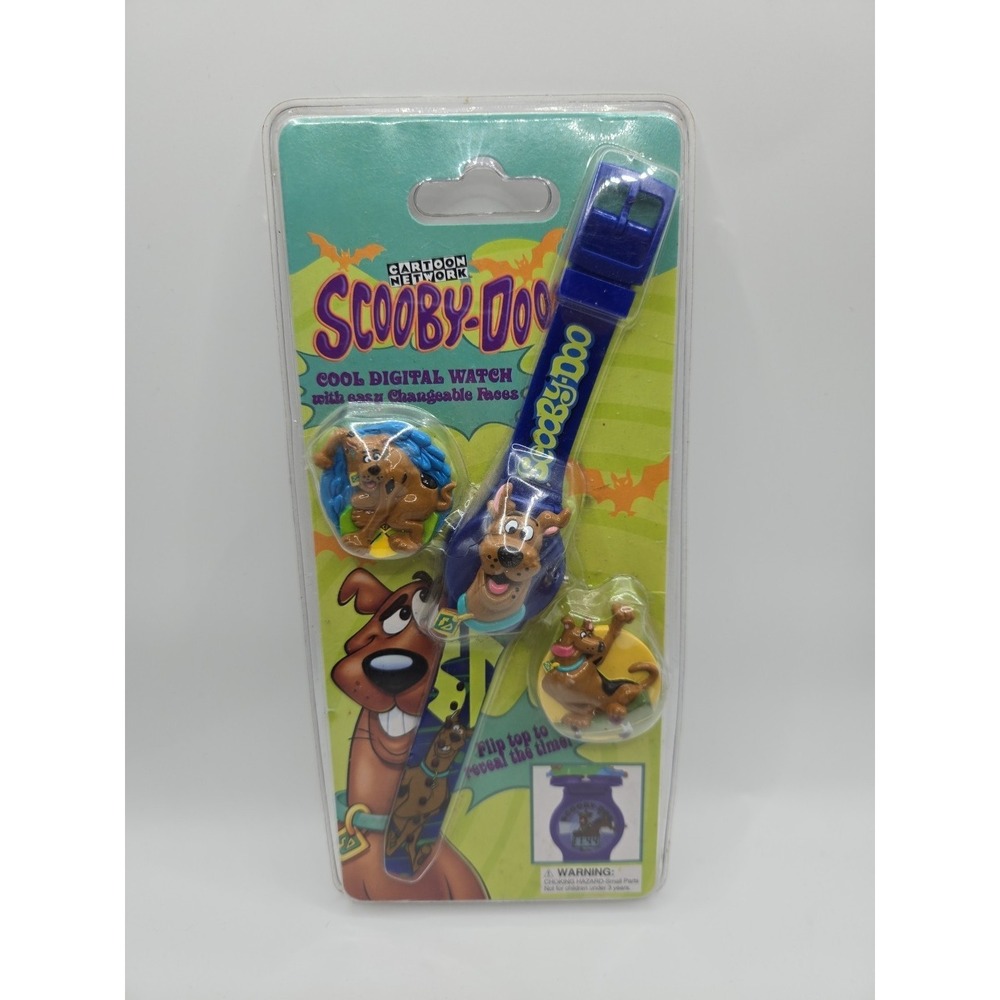 Vintage 2000 Scooby Doo Watch New in Package Hanna Barbera‎ Digital HTF 00s